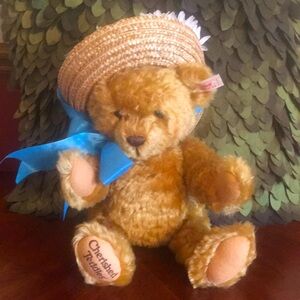 🆕 Steiff Germany Cherished Teddies Mohair Daisy Bear Limited-Button in Ear-1999